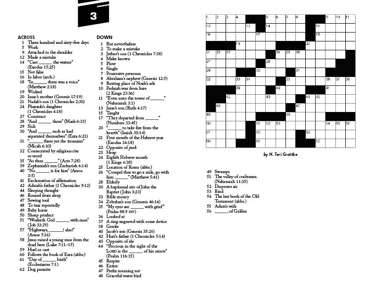 Jumbo Bible Crossword Fun - The Christian Gift Company