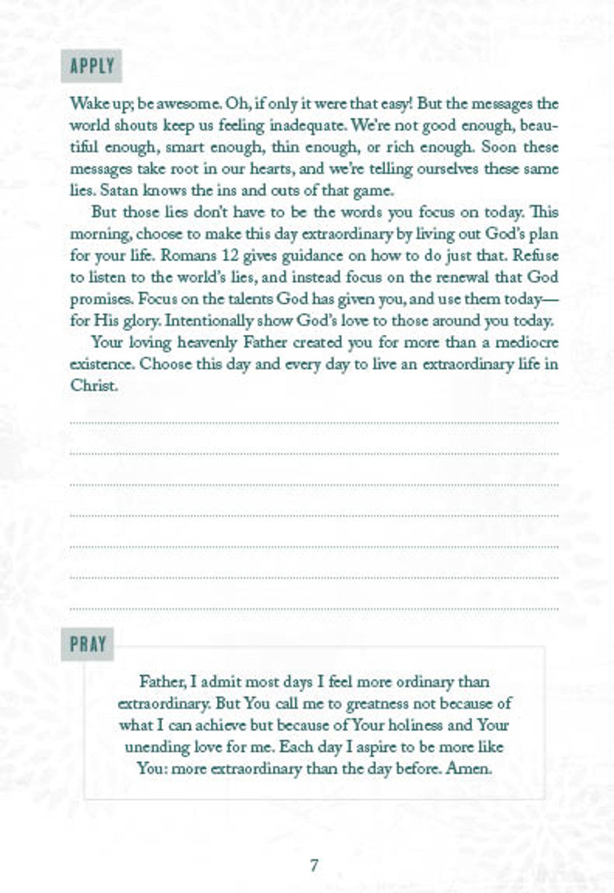 The 5-Minute Bible Study Journal for Women: Mornings in God's Word - The Christian Gift Company