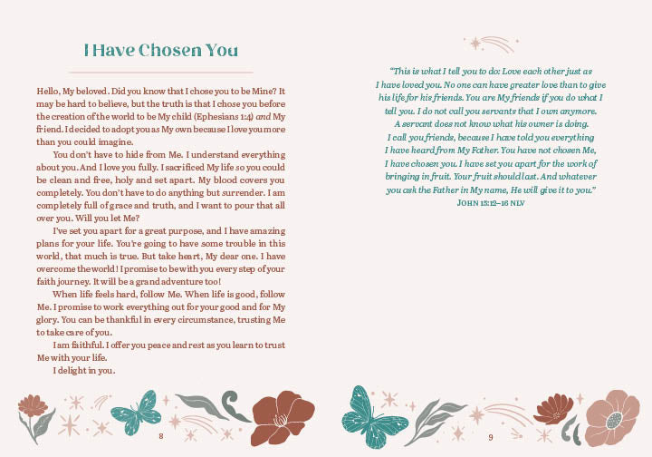 When Jesus Speaks to a Teen Girl's Heart - The Christian Gift Company