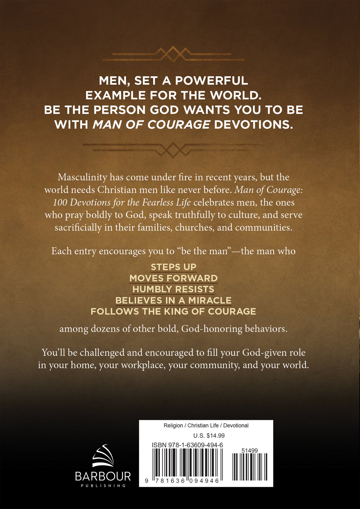 Man of Courage - The Christian Gift Company