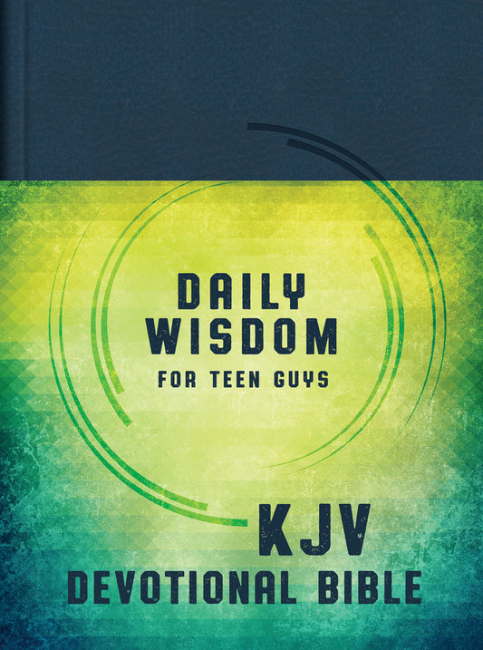 Daily Wisdom for Teen Guys KJV Devotional Bible - The Christian Gift Company