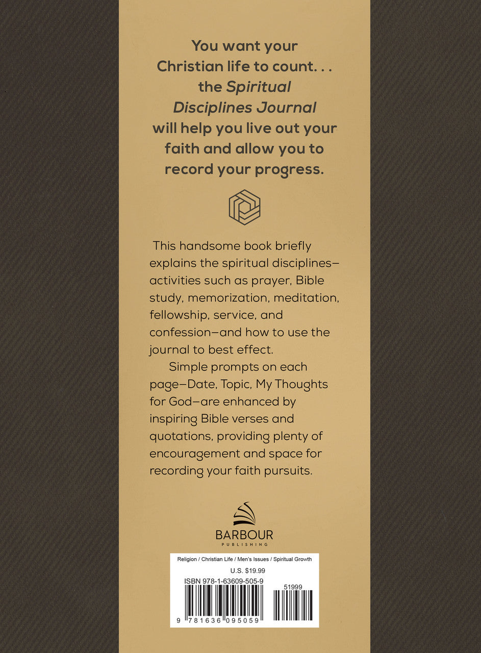 Spiritual Disciplines Journal - The Christian Gift Company