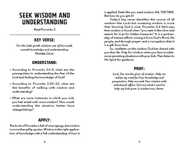 The 5-Minute Bible Study for Dads - The Christian Gift Company