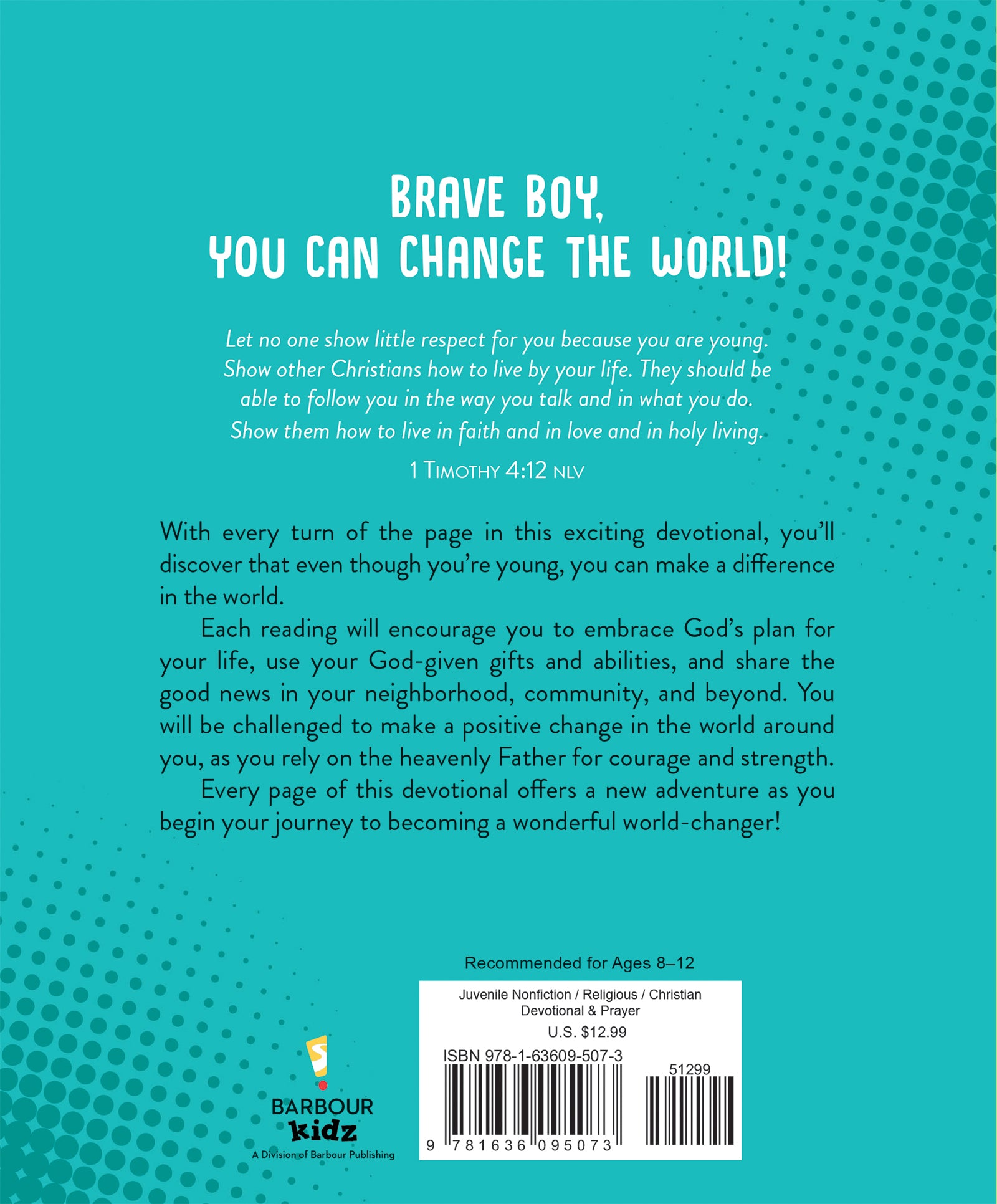 Brave Boys Can Change the World - The Christian Gift Company