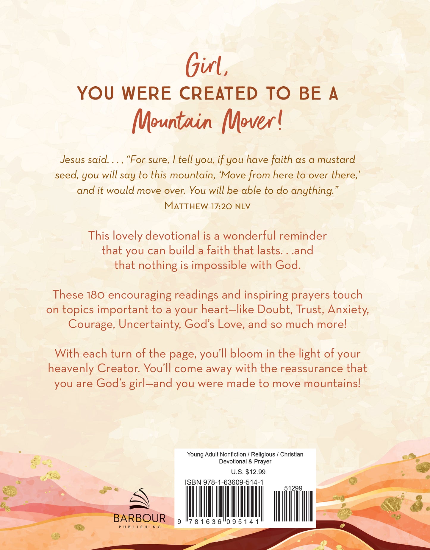 Devotions for a "Moving Mountains" Kind of Girl - The Christian Gift Company