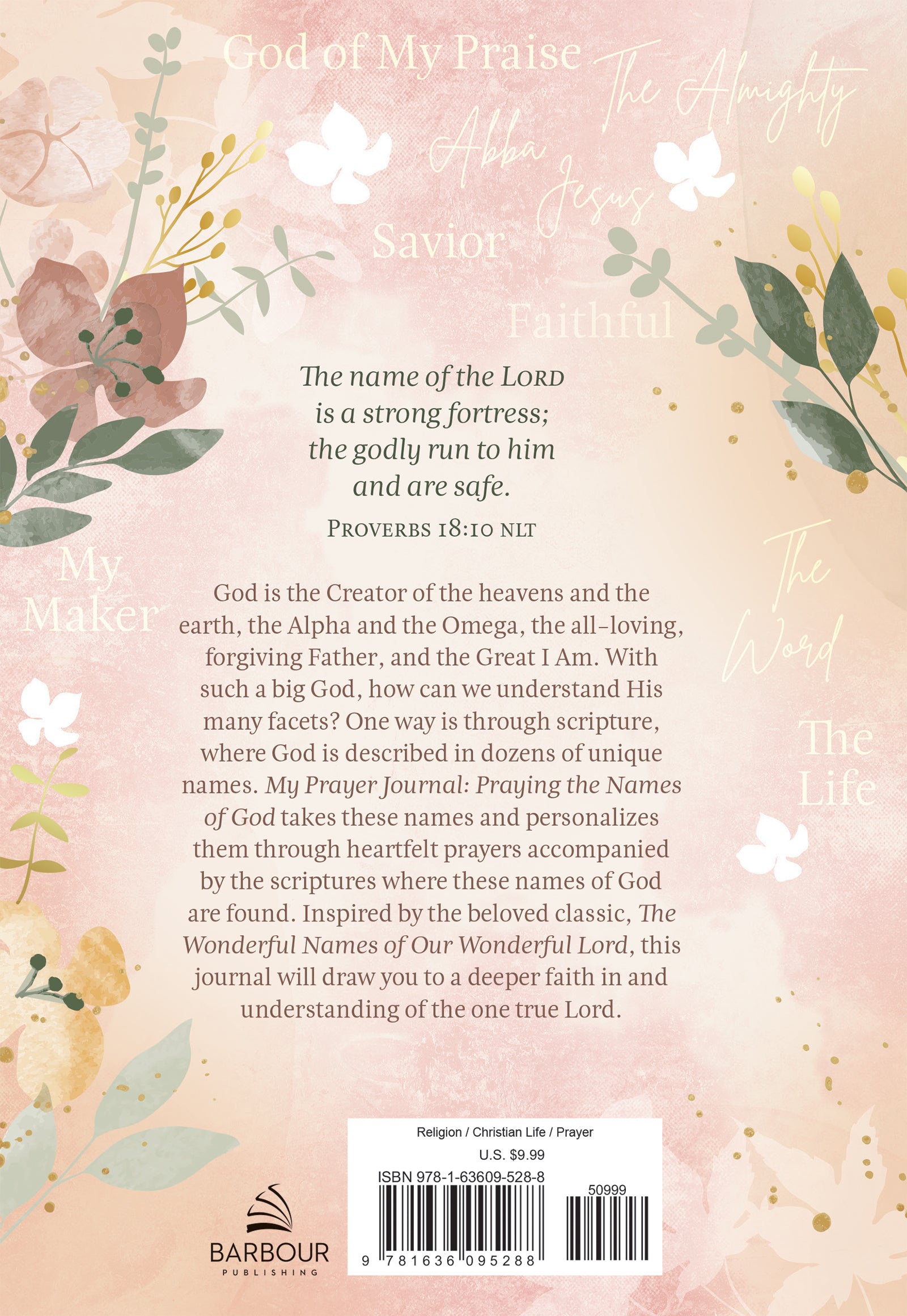 My Prayer Journal: Praying the Names of God - The Christian Gift Company