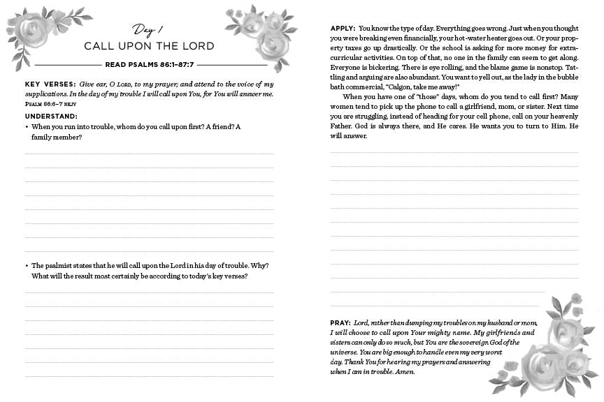 The Daily 5-Minute Bible Study Journal for Women - The Christian Gift Company