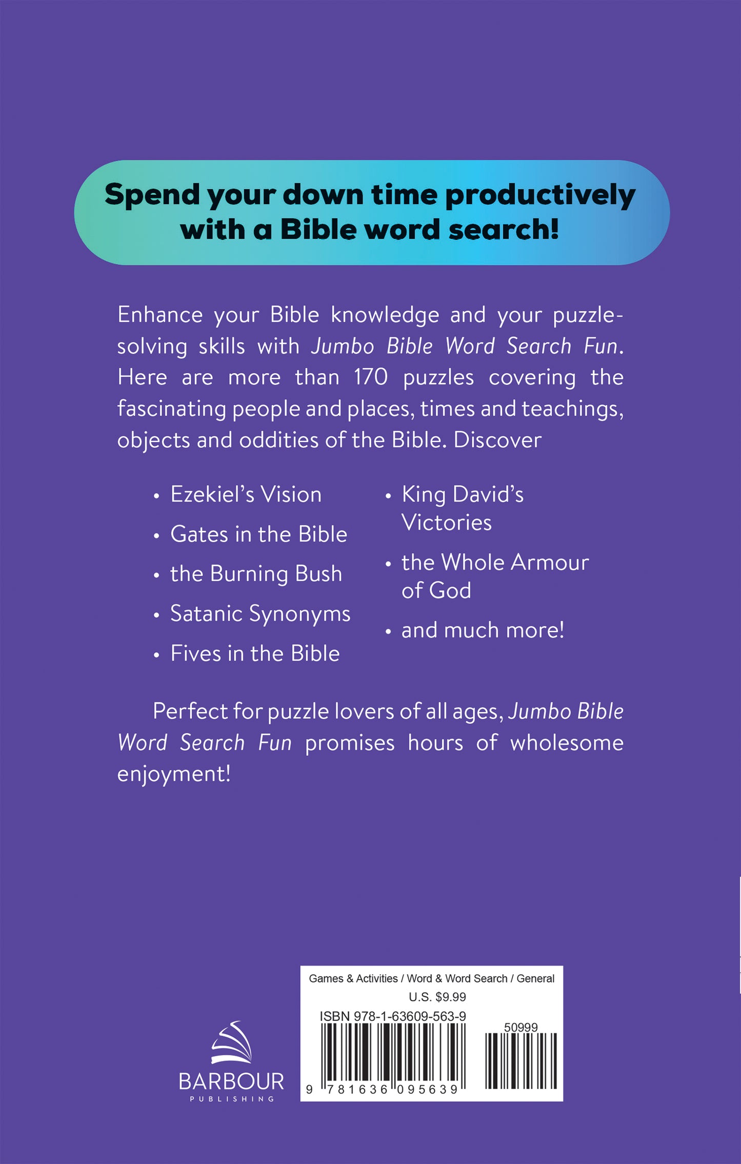 Jumbo Bible Word Search Fun - The Christian Gift Company