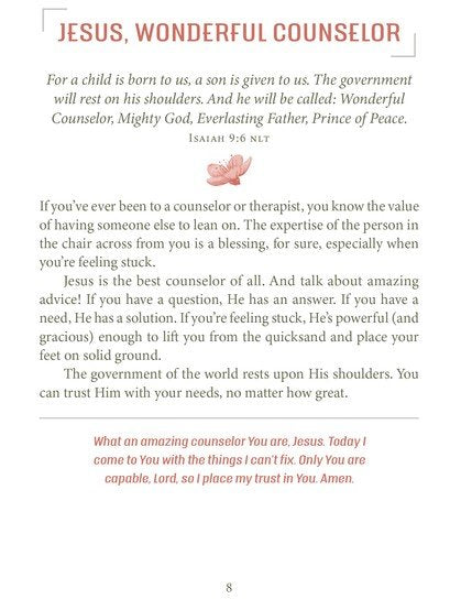 3 Minutes with Jesus: 180 Devotions for Women - The Christian Gift Company