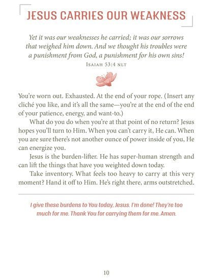 3 Minutes with Jesus: 180 Devotions for Women - The Christian Gift Company