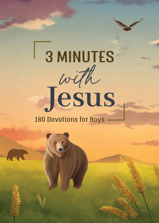 3 Minutes with Jesus: 180 Devotions for Boys - The Christian Gift Company