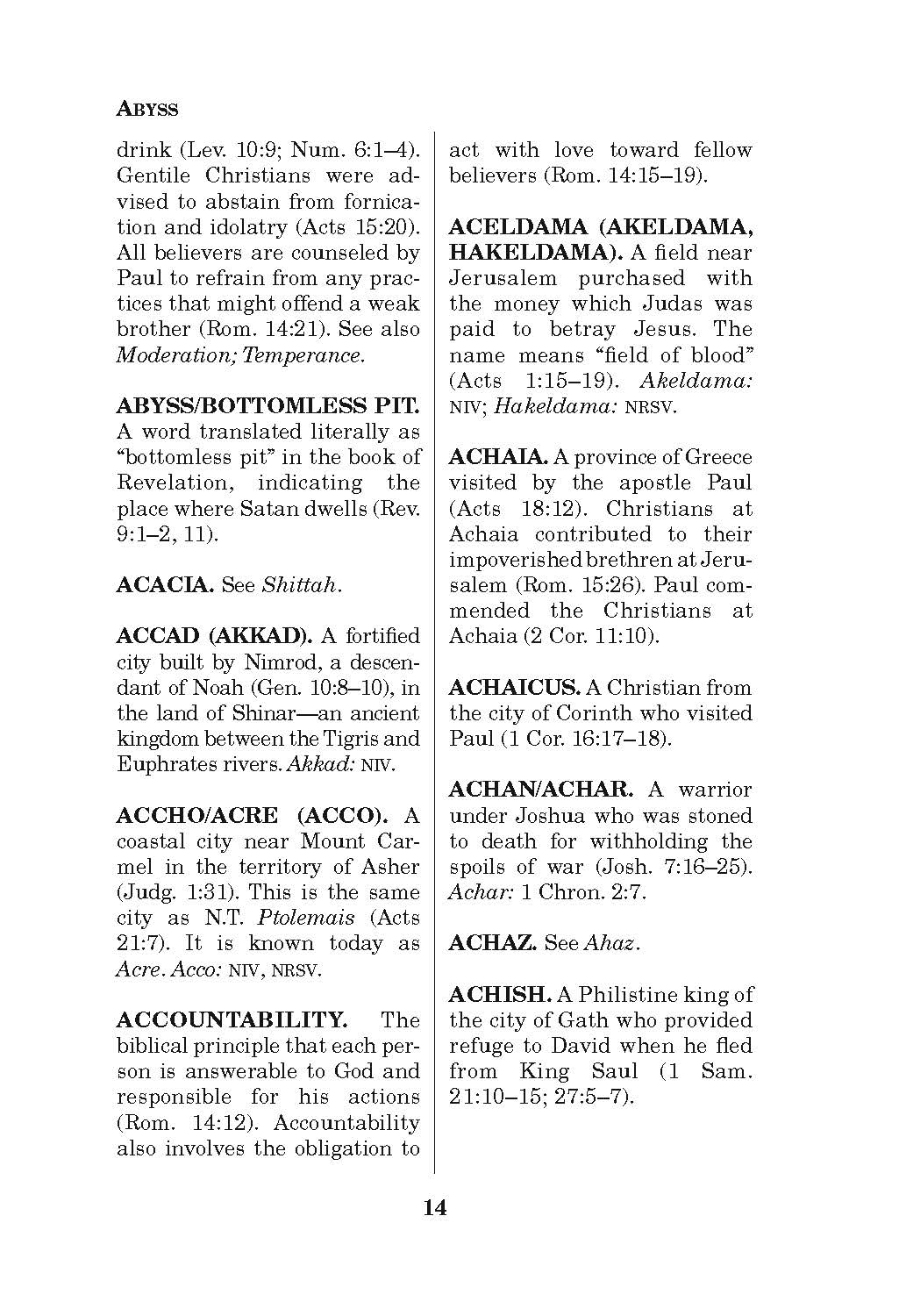 Pocket Bible Dictionary - The Christian Gift Company