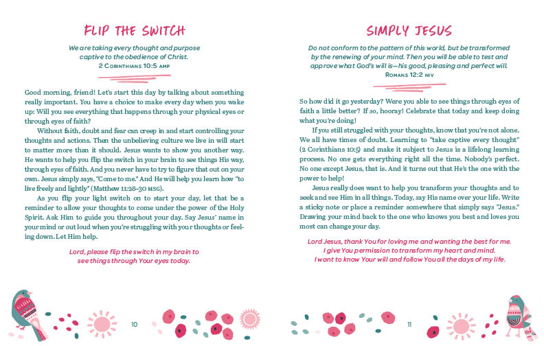 Mornings with God for Teen Girls - The Christian Gift Company