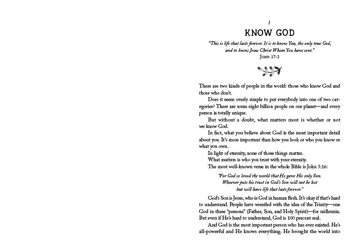 Know Your Bible Devotions for Teen Girls - The Christian Gift Company
