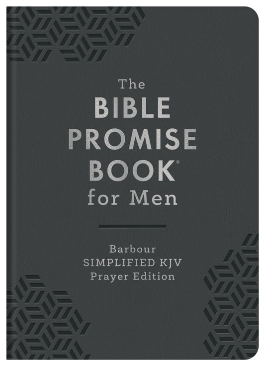 The Bible Promise Book for Men - Barbour SKJV Prayer Edition - The Christian Gift Company