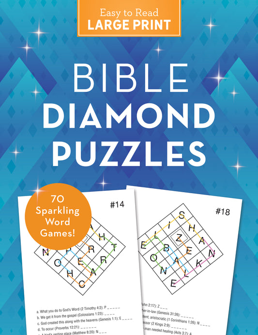 Bible Diamond Puzzles Large Print - The Christian Gift Company