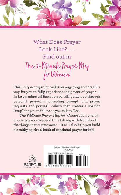 The 3-Minute Prayer Map for Women - The Christian Gift Company