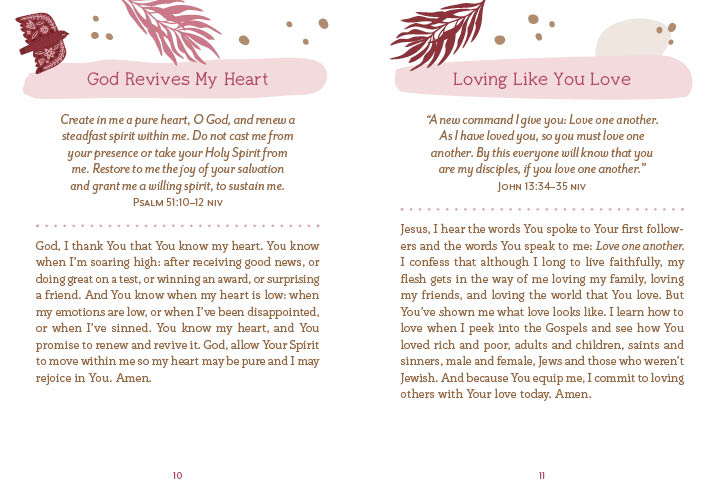 Pause and Pray (teen girls) - The Christian Gift Company