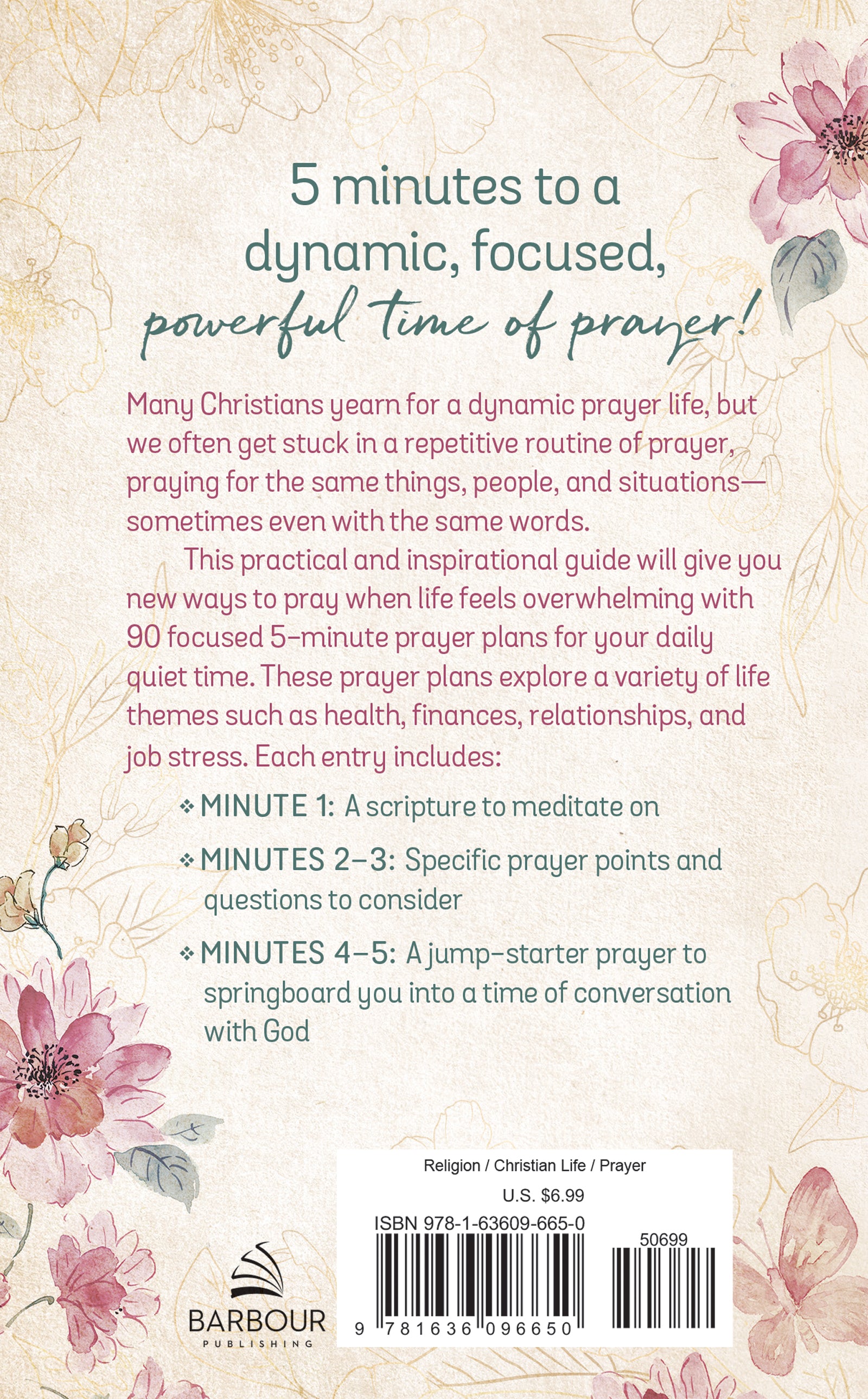 The 5-Minute Prayer Plan for When Life Is Overwhelming - The Christian Gift Company