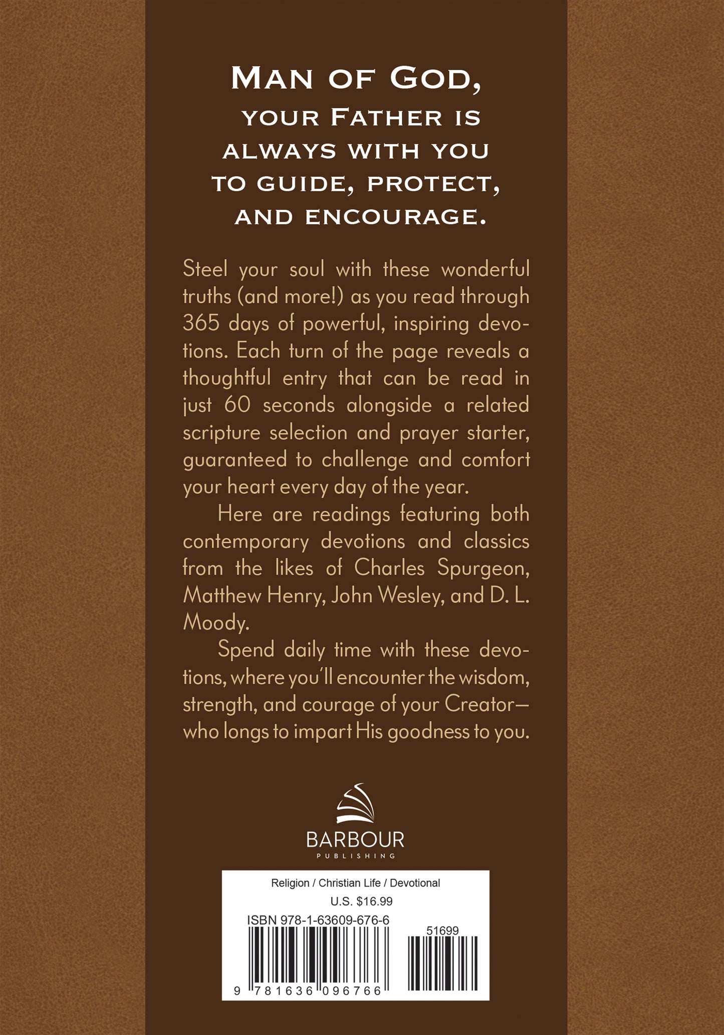 Daily Devotional Minutes for Men - The Christian Gift Company