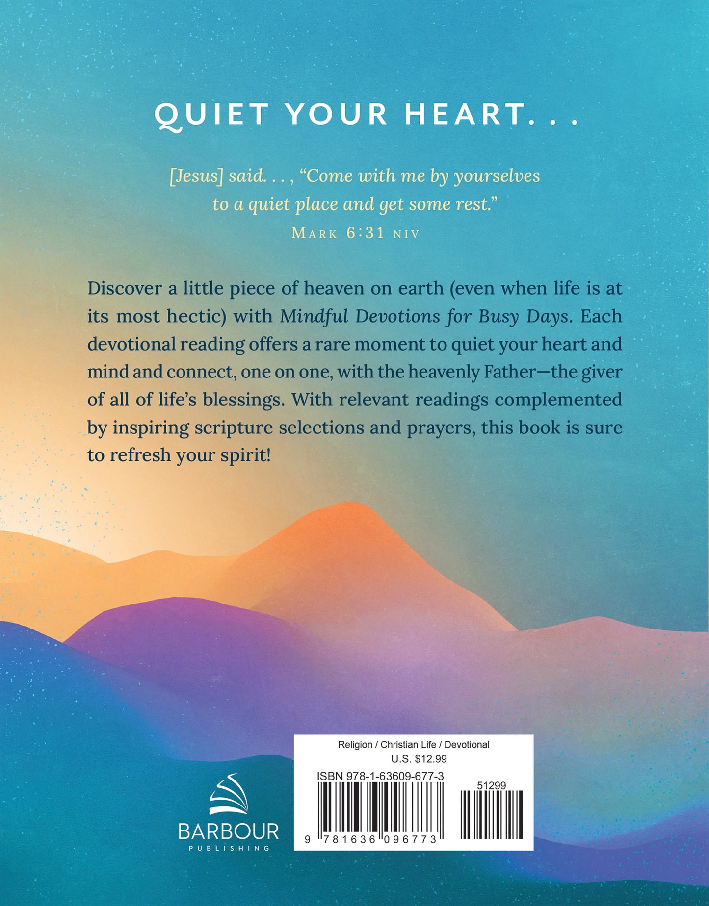 Mindful Devotions for Busy Days - The Christian Gift Company