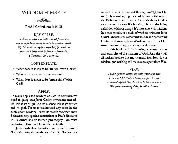 The 5-Minute Bible Study for Men: Seeking God's Wisdom - The Christian Gift Company