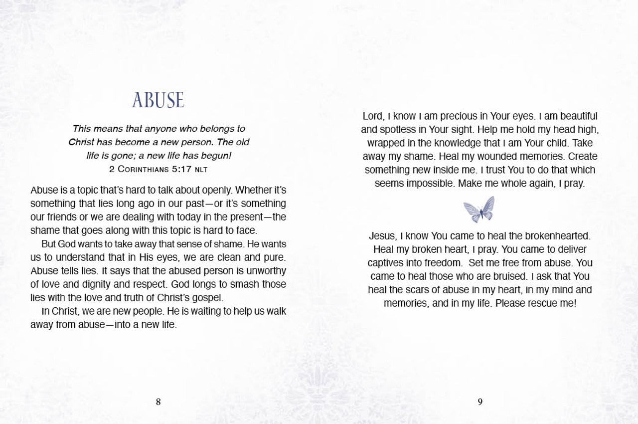 Prayers for Difficult Times Large Print - The Christian Gift Company