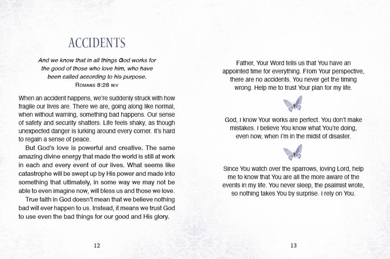 Prayers for Difficult Times Large Print - The Christian Gift Company