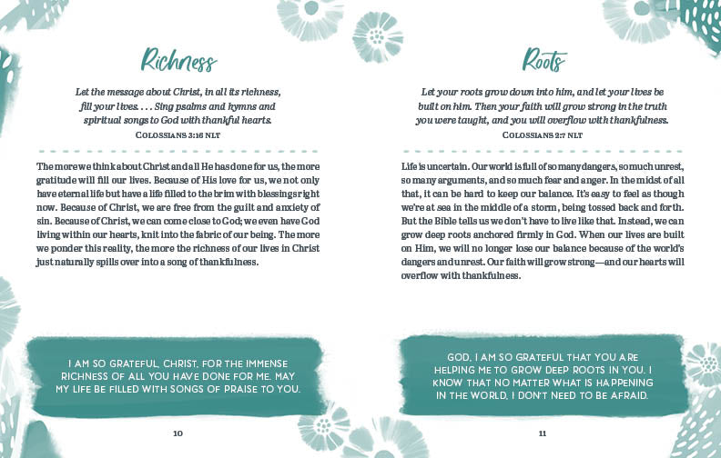 3-Minute Devotions for a Thankful Heart - The Christian Gift Company