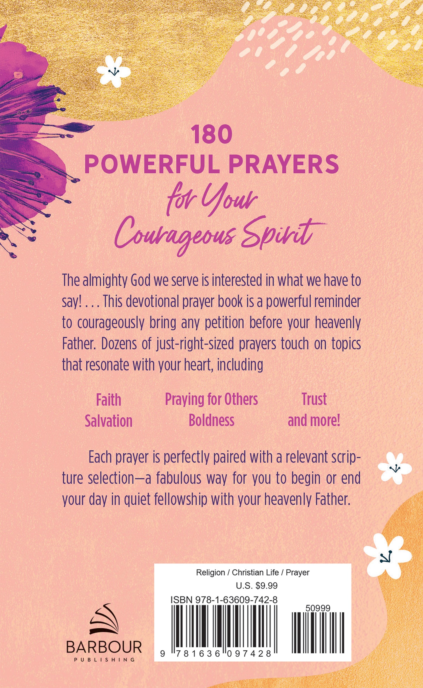 180 Prayers for a Woman of Courage - The Christian Gift Company