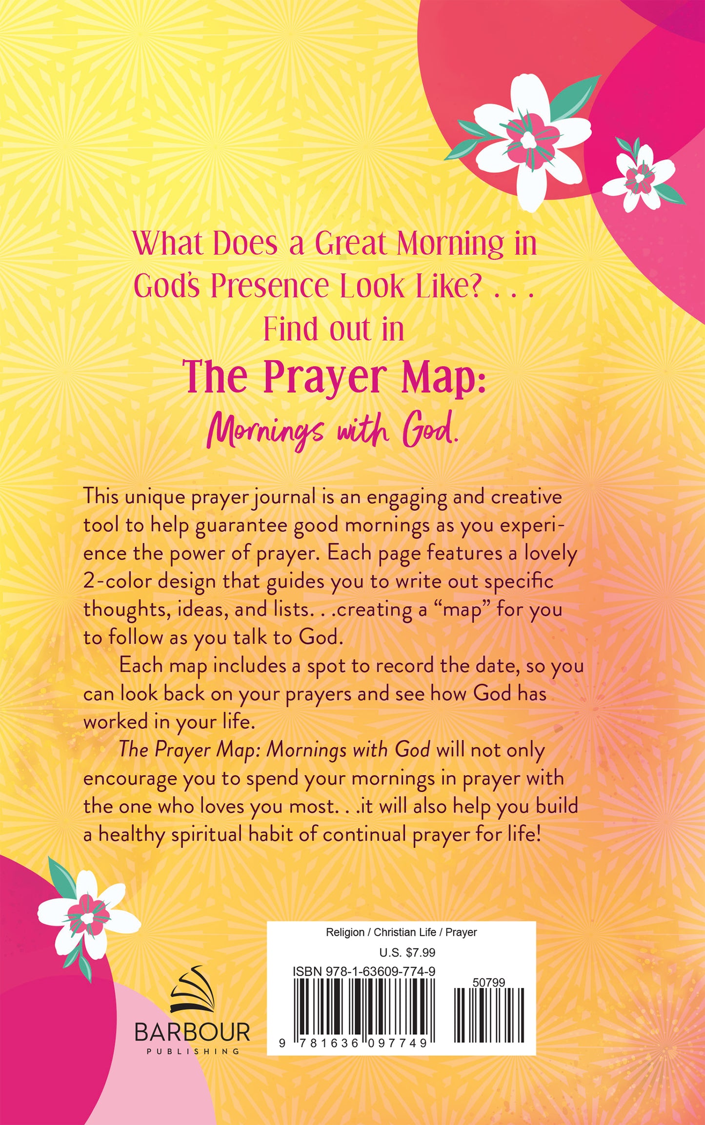 The Prayer Map: Mornings with God - The Christian Gift Company