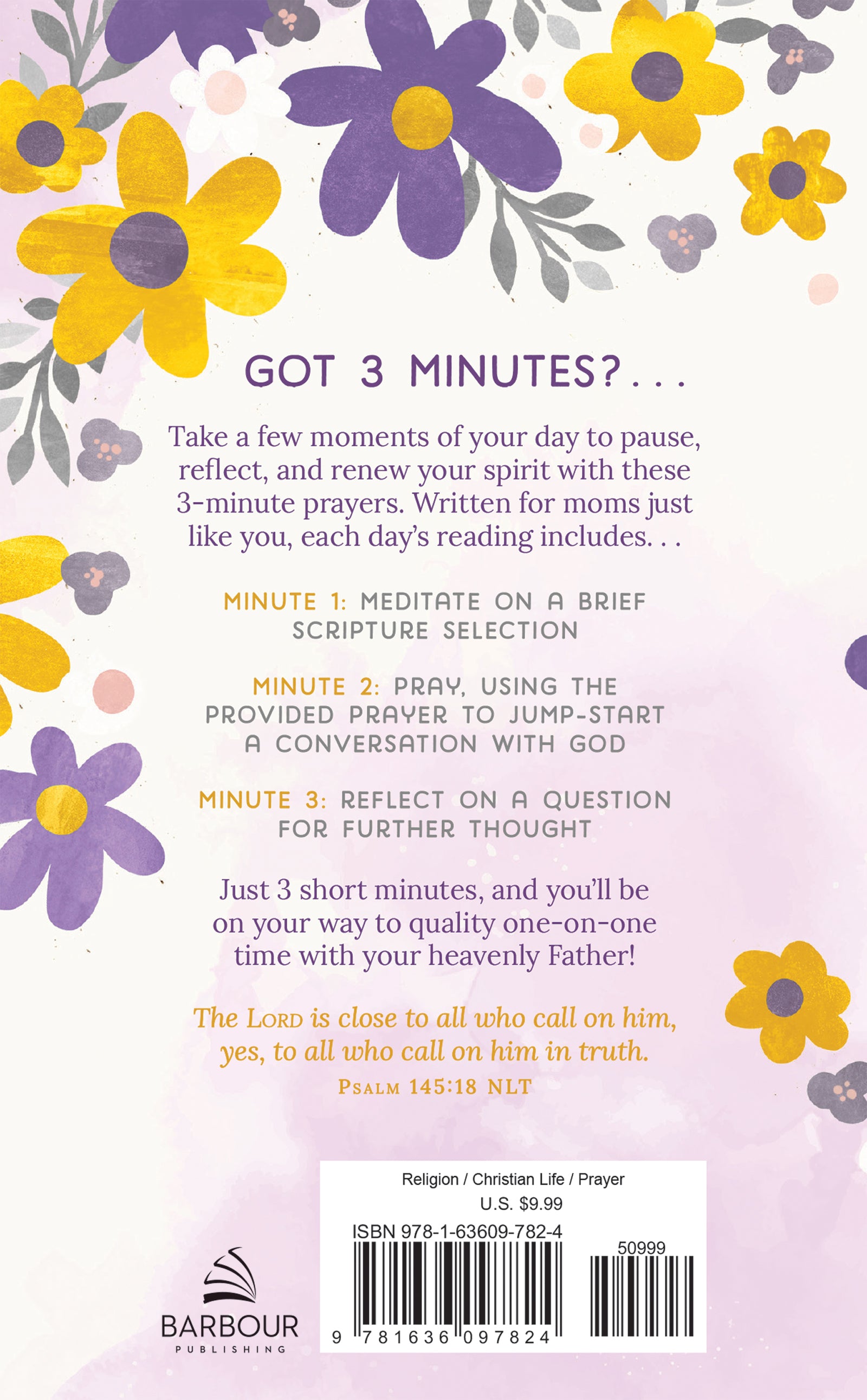 3-Minute Prayers for Moms - The Christian Gift Company