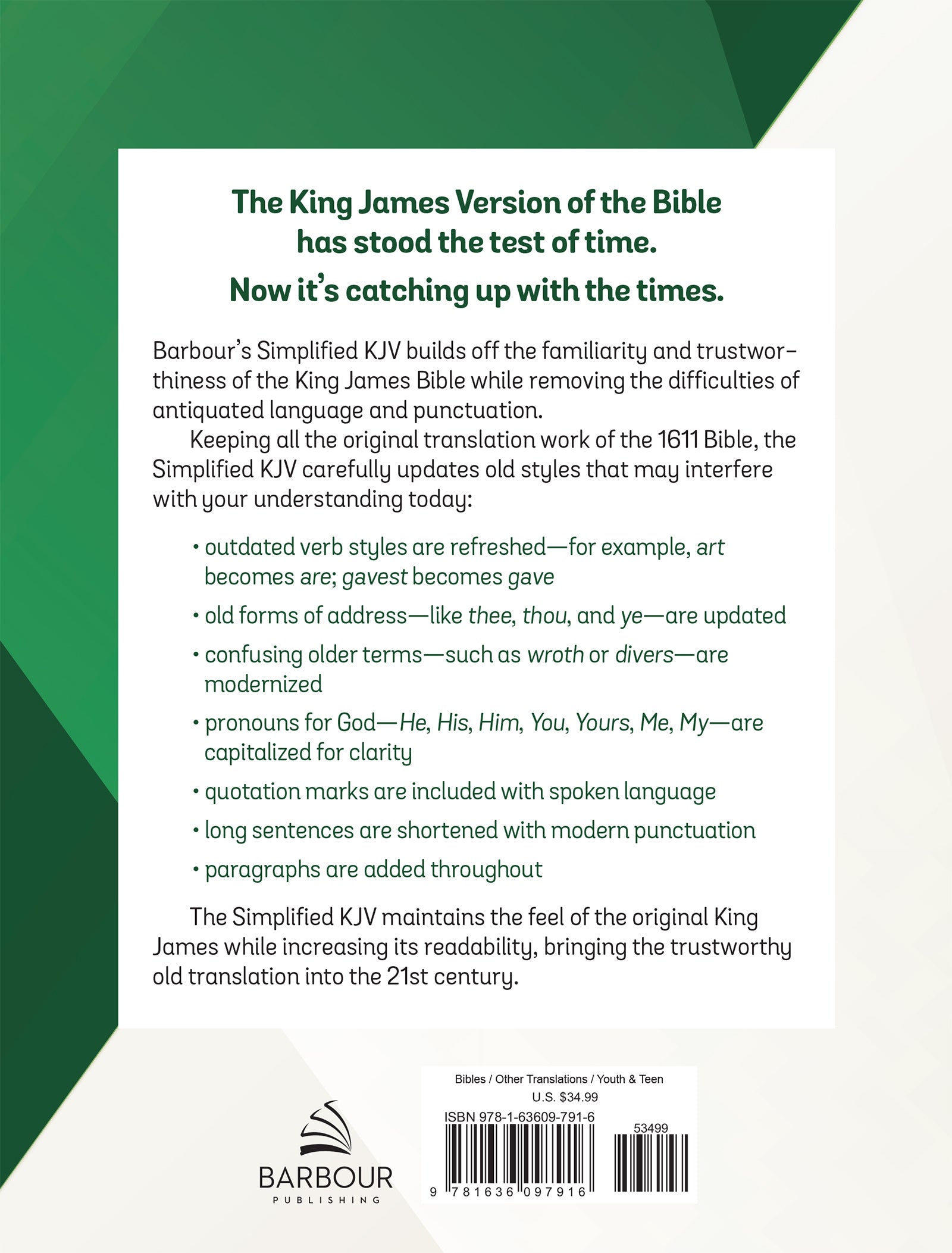 The Barbour SKJV Bible (teen boys) - The Christian Gift Company