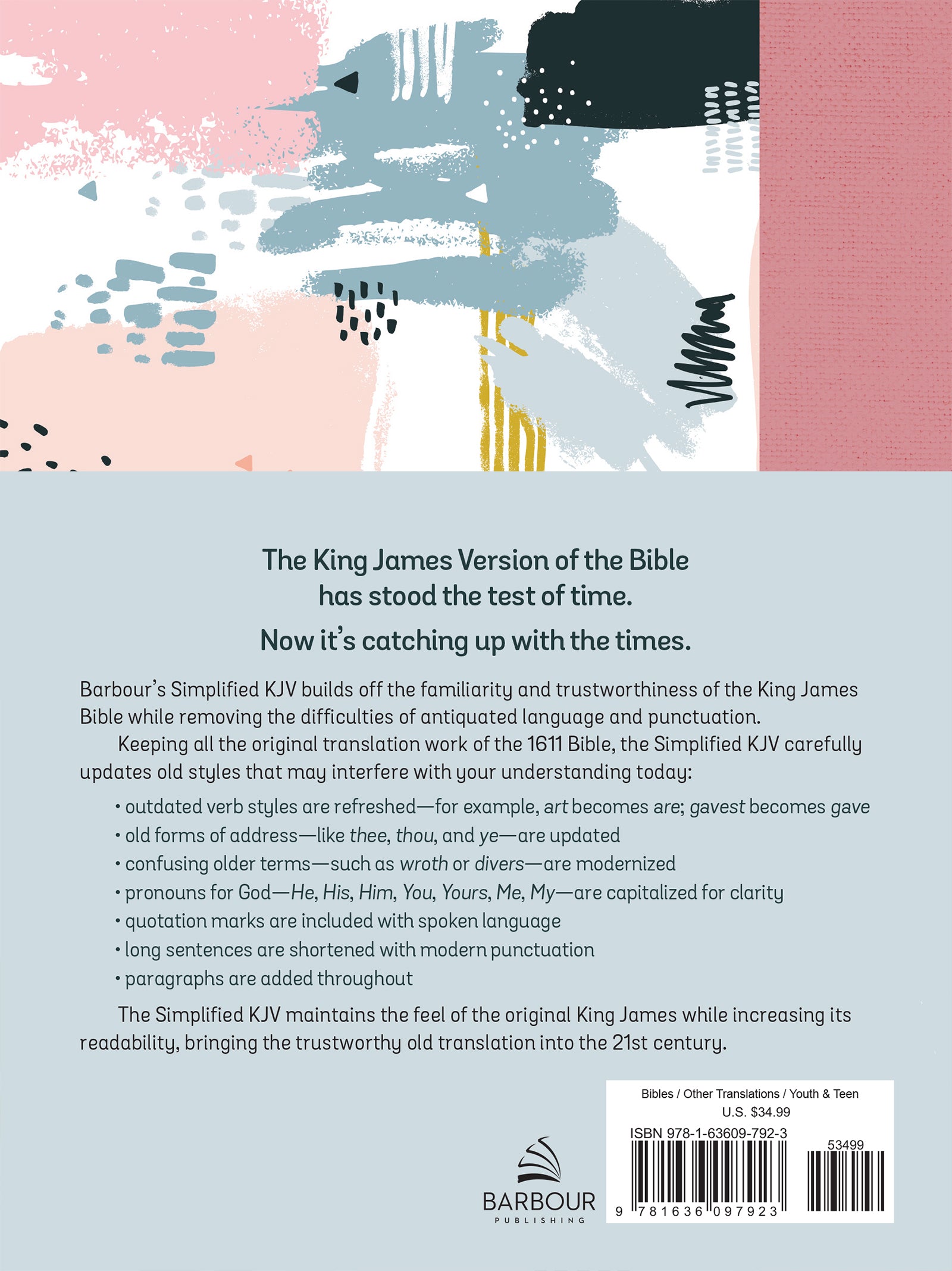 The Barbour SKJV Bible (teen girls) - The Christian Gift Company