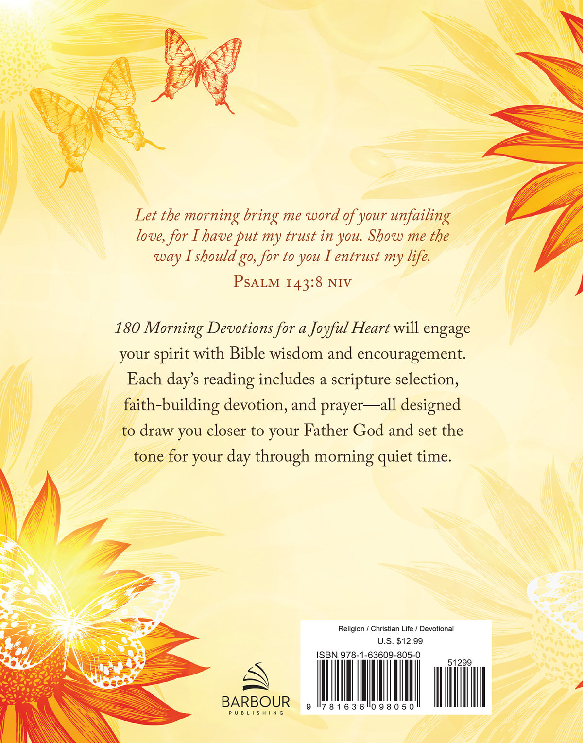 180 Morning Devotions for a Joyful Heart - The Christian Gift Company