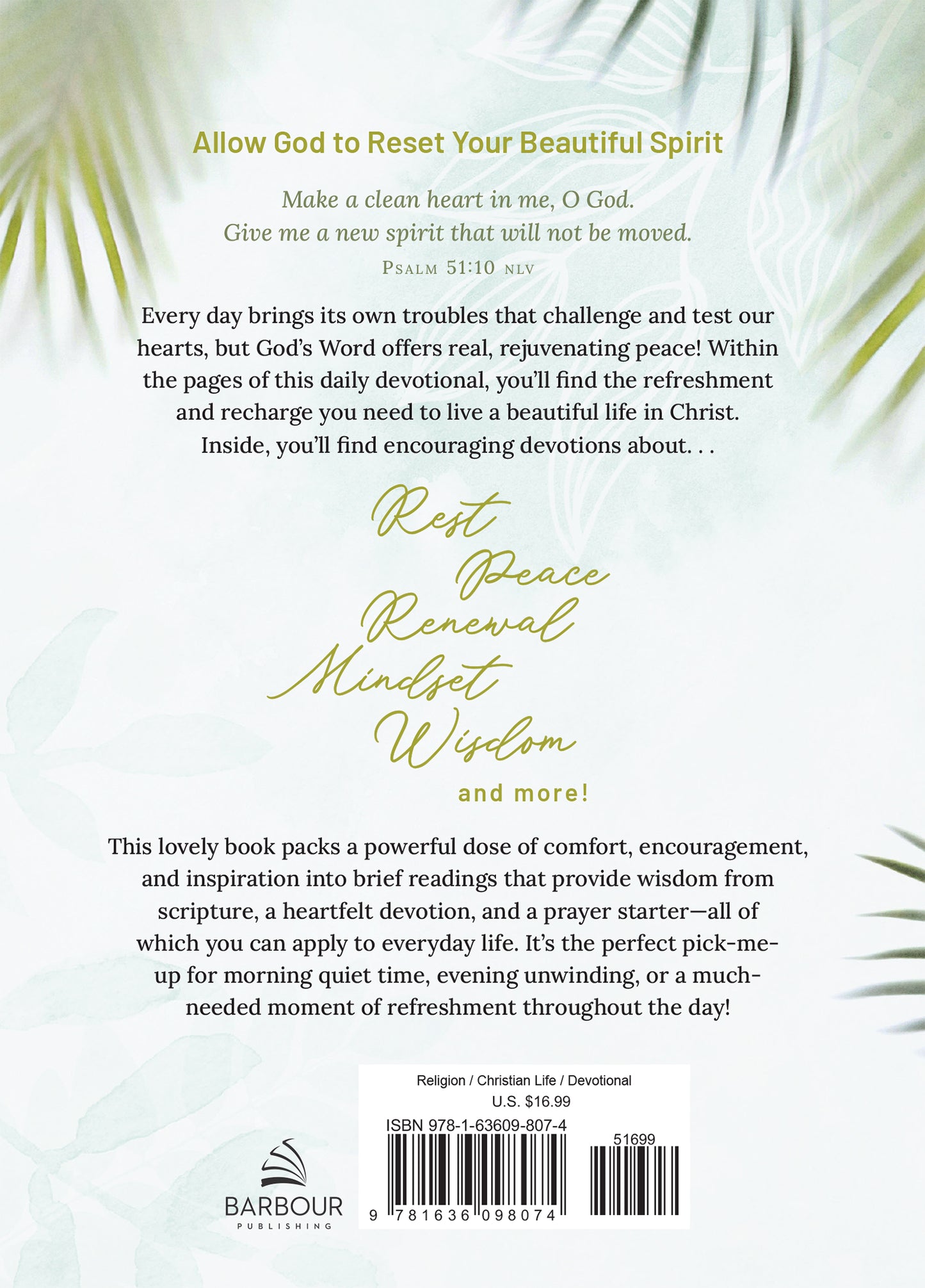 The 3-Minute Reset Devotional for Women - The Christian Gift Company