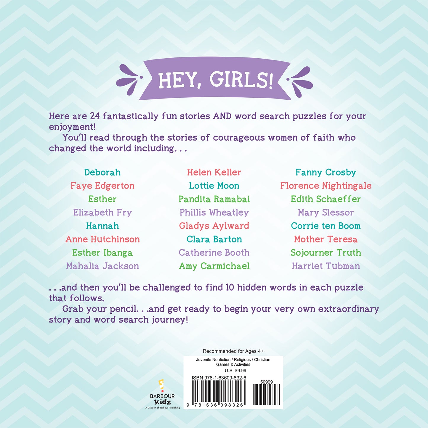 Stories and Puzzles for Courageous Girls - The Christian Gift Company