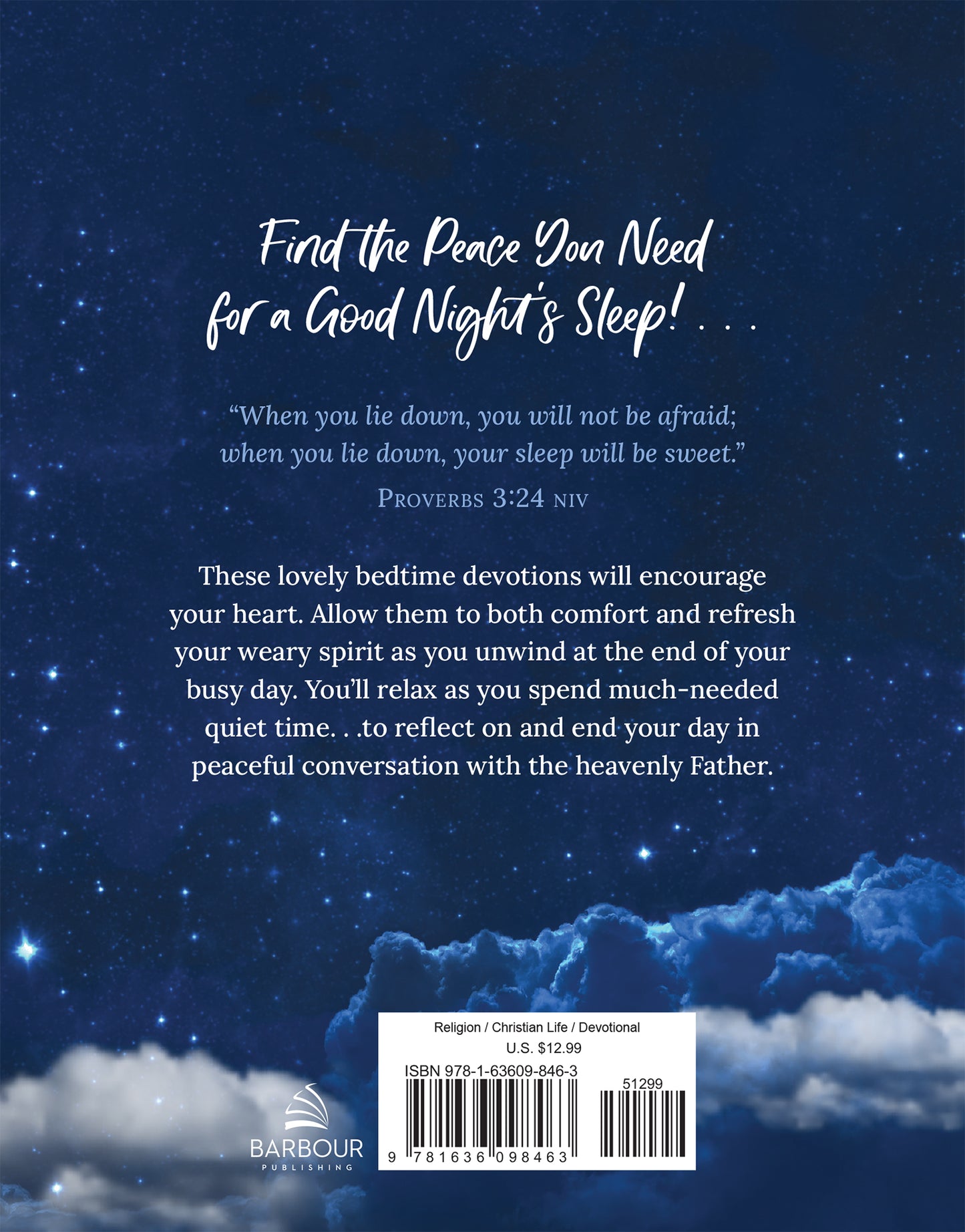 Bedtime Devotions for Peaceful Sleep - The Christian Gift Company