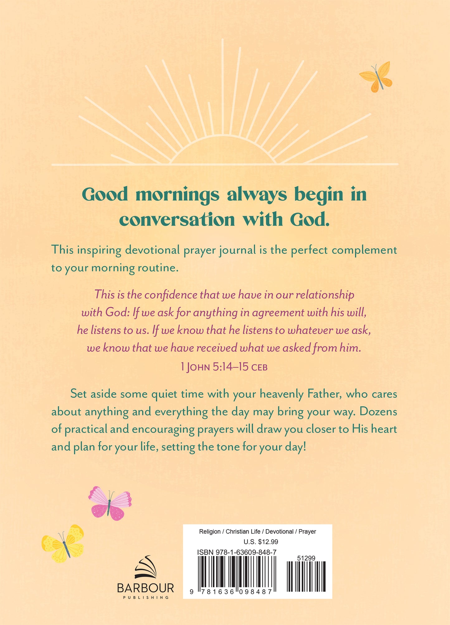 Good Morning, God! An Encouraging Prayer Journal for Women - The Christian Gift Company