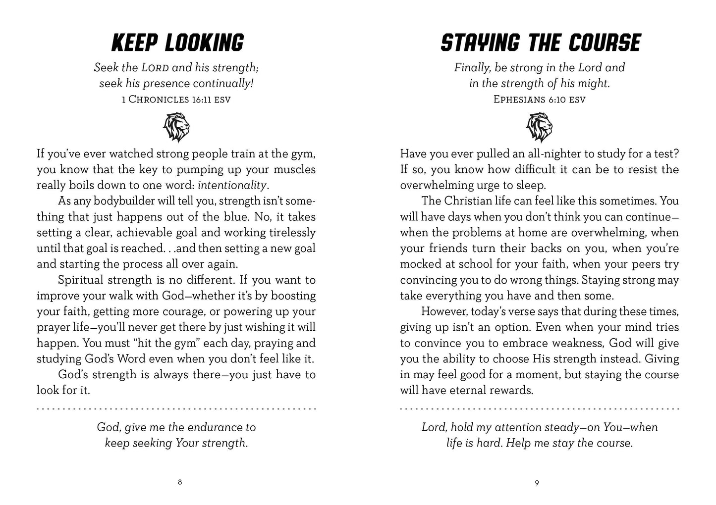 Choose Strong: 3-Minute Devotions for Teen Guys - The Christian Gift Company