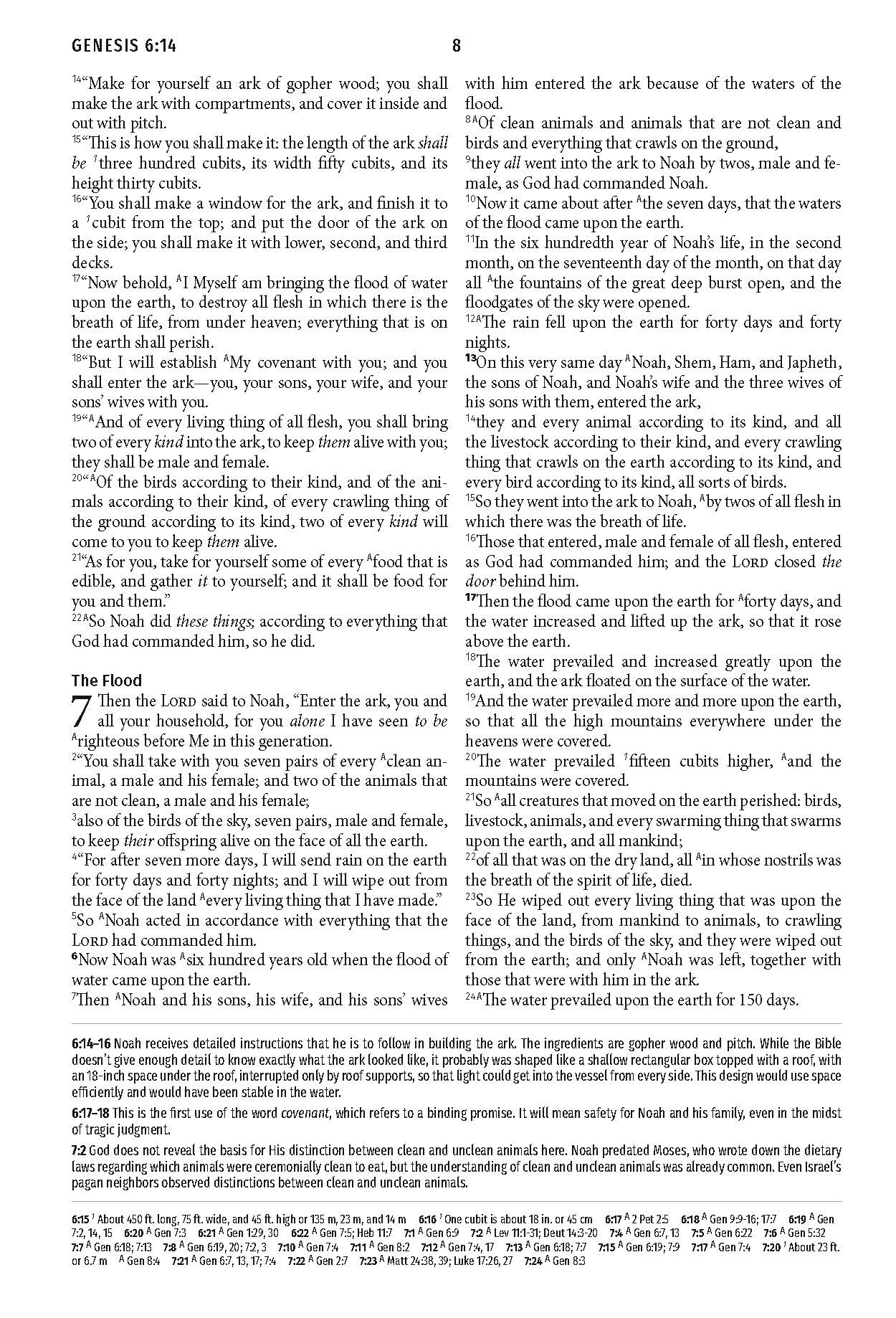 Light for Life NASB Study Bible (Blush Bouquet) - The Christian Gift Company
