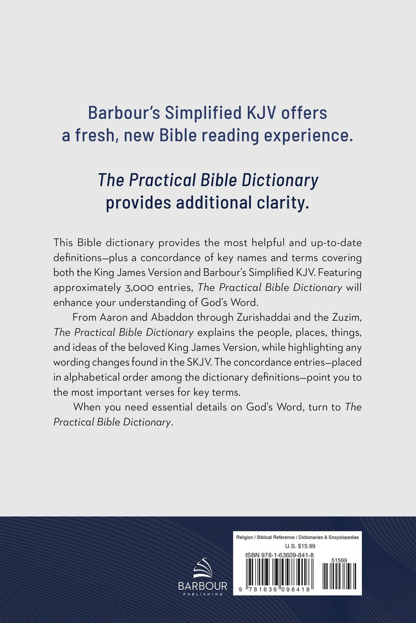 The Practical Bible Dictionary - The Christian Gift Company