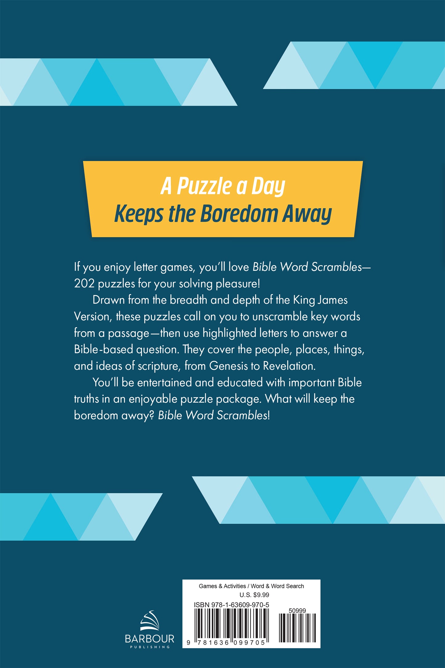 Bible Word Scrambles - The Christian Gift Company