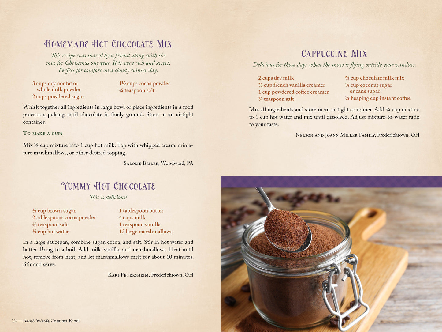 Wanda E. Brunstetter's Amish Friends Comfort Foods Cookbook - The Christian Gift Company