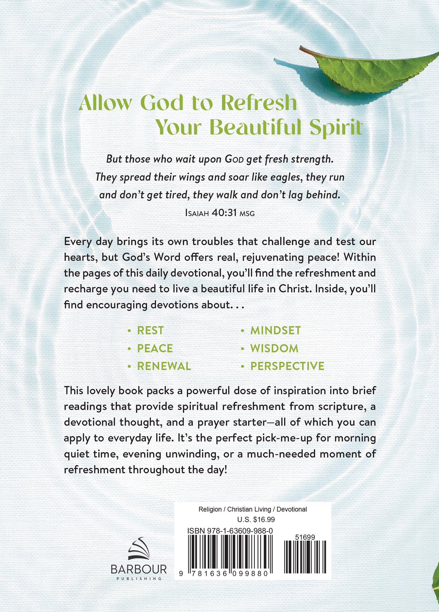 The 3-Minute Refresh Devotional for Women - The Christian Gift Company