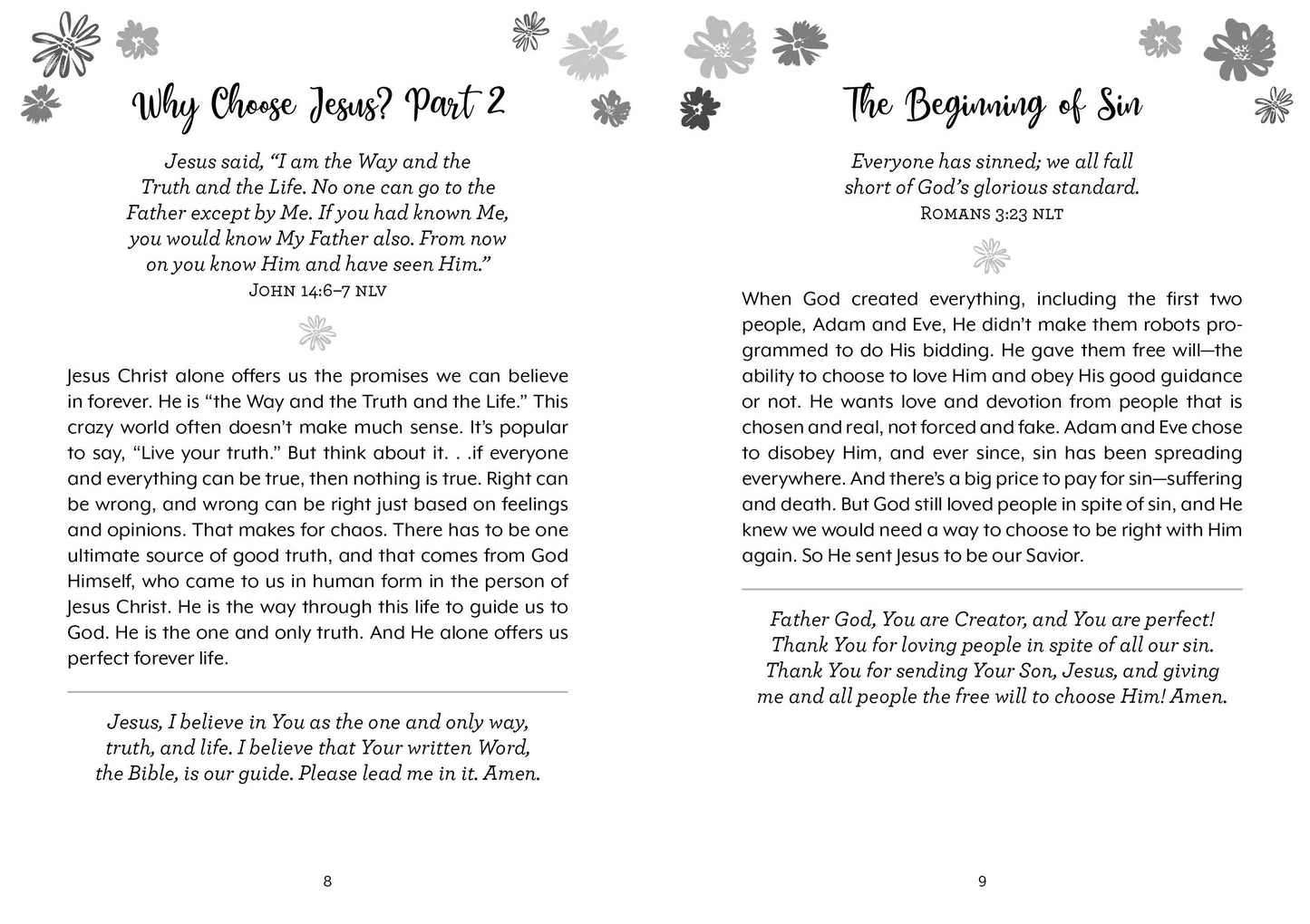 Choose Jesus: 3-Minute Devotions for Teen Girls - The Christian Gift Company