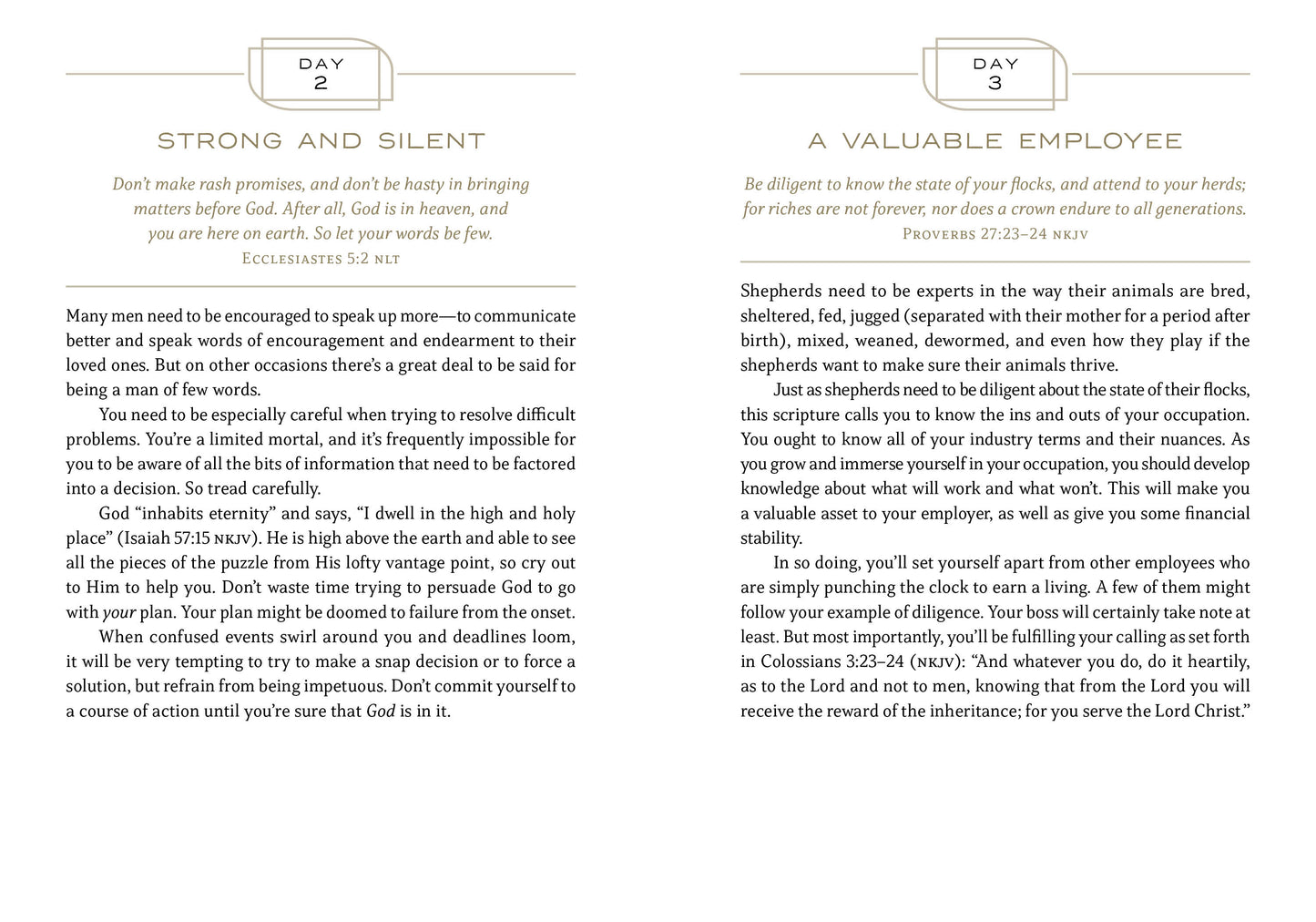 Daily Devotions for Men