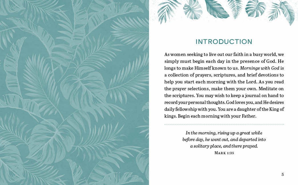Mornings with God Large Print - The Christian Gift Company