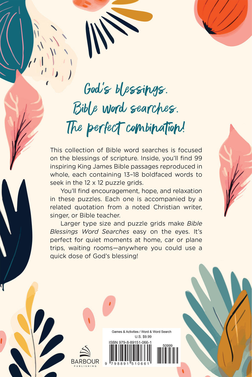 Bible Blessings Word Searches - The Christian Gift Company
