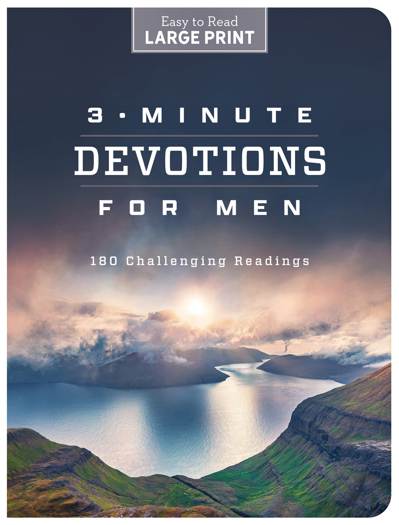 3-Minute Devotions for Men Large Print - The Christian Gift Company